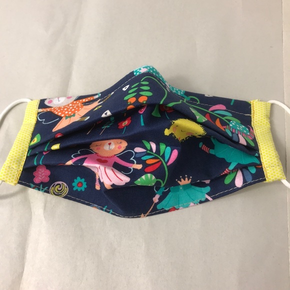 Kids Mask for 9 yrs-teen Cat Fairies cotton soft - Picture 1 of 7